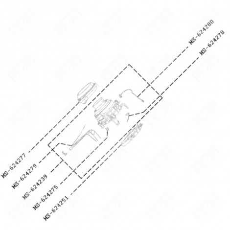 RESISTANCE GASKET (REFERENCE MS-624277) NESPRESSO VERTUO PLUS COFFEE MAKER, ESPRESSO - MS-624277