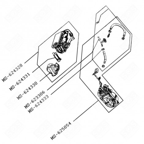 RESISTOR (MARK MS-625054) NESPRESSO ESSENZA MINI COFFEE MAKER, ESPRESSO - MS-625054