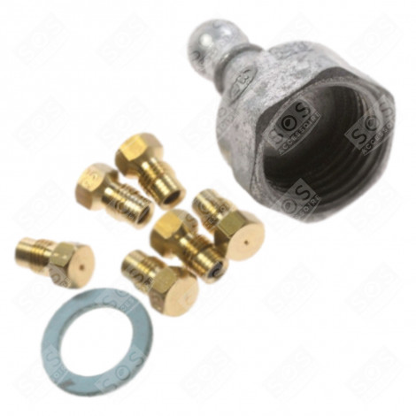 INJECTOR SET, BUTANE/PROPANE NOZZLE GAS / ELECTRIC OVENS - 93903748