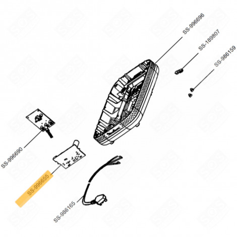 POWER ELECTRONICS CARD SMALL HOUSEHOLD APPLIANCE - SS-996655, SS996655