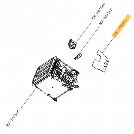 POWER ELECTRONICS CARD SMALL HOUSEHOLD APPLIANCE - SS-7235005258, SS-203551