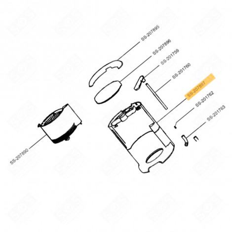 BASE (MARK N° SS-207897) COFFEE MAKER, ESPRESSO - SS-7235007416, SS-207897