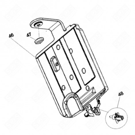 THERMOPROTECTOR (REFERENCE NO. 48) DISHWASHER - C00290464, C00298628