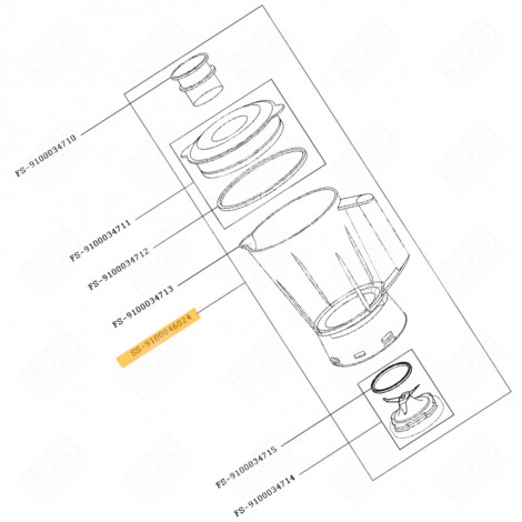 COMPLETE BOWL FOOD PROCESSOR - SS-9100046024