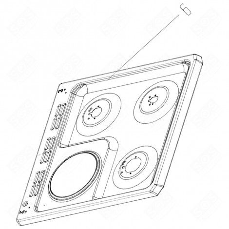 FIRE PLATE GAS / ELECTRIC OVENS - 219300212