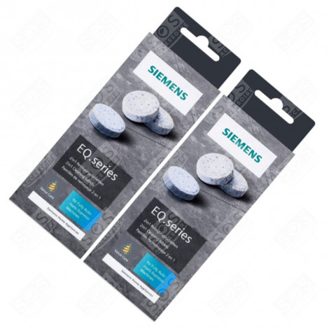 SET OF 2 CLEANING TABLETS TZ80001A COFFEE MAKER, ESPRESSO - 00312097, 312097