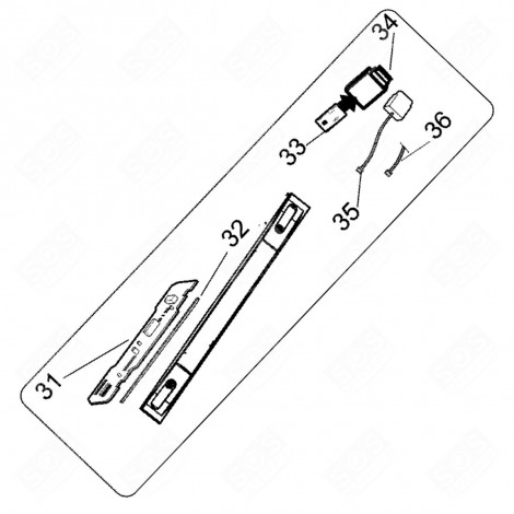 ELECTRONIC POWER CARD (MARK NO. 31) REFRIGERATOR, FREEZER - 488000480922, C00480922