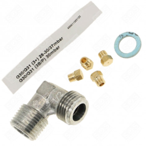 INJECTOR KIT, GAS NOZZLE ELECTRIC / GAS HOBS - 488000631977, C00631977