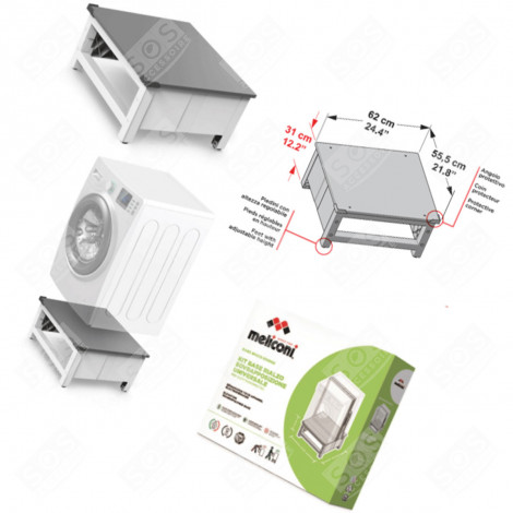 TECHNOPOLYMER EXTENSION AND WOOD PLATE ACCESSORIES AND MAINTENANCE  - 656145