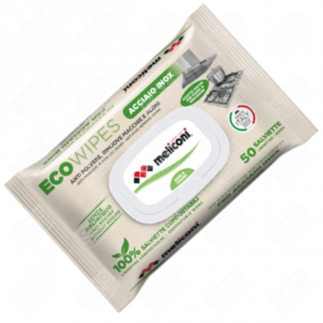 CLEANING WIPES FOR STAINLESS STEEL AND INDUCTION PLATE ACCESSORIES AND MAINTENANCE  - 621024