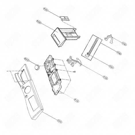 CABLE BUNDLE (MARK F120) WASHING MACHINES - EAD61685413