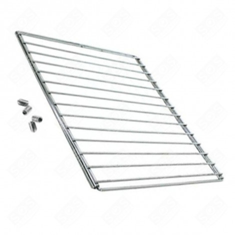 CHROME-PLATED GRILLE L 350X470 MM EXTENDABLE 350X750 MM WITH RECESSED SCREW AND ALLEN KEY GAS / ELECTRIC OVENS - WY159