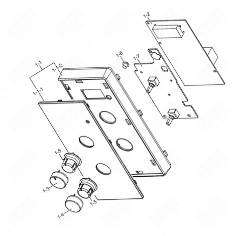 ORIGINAL ELECTRONIC CARD (NO. 1-2) MICROWAVE OVENS - DE92-03439A