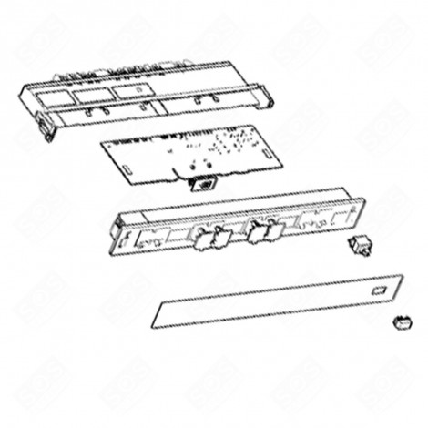 ELECTRONIC CONTROL CARD MARKING 0101 REFRIGERATOR, FREEZER - 11041360