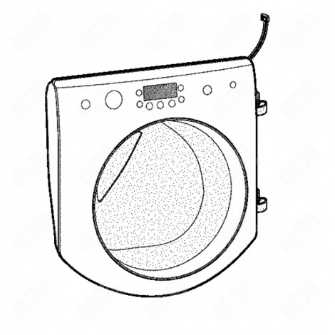 COMPLETE DOOR WASHING MACHINES - C00518325, 488000518325