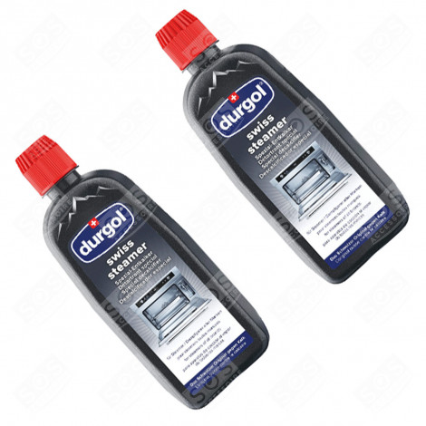 SET OF 2 SPECIAL DURGOL DESCALERS FOR STEAM COOKERS 500 ML GAS / ELECTRIC OVENS - DU153