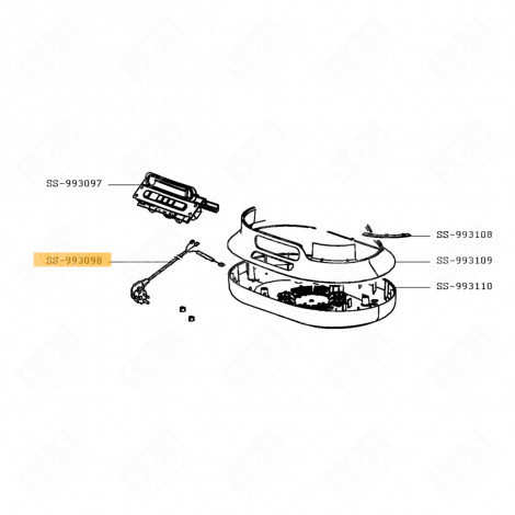 CORD AND FUSE (MARK SS-993098) STEAMER - SS-993098, SS993098