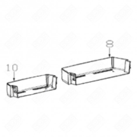 MIDDLE DOOR RACK REFRIGERATOR, FREEZER - FR000521