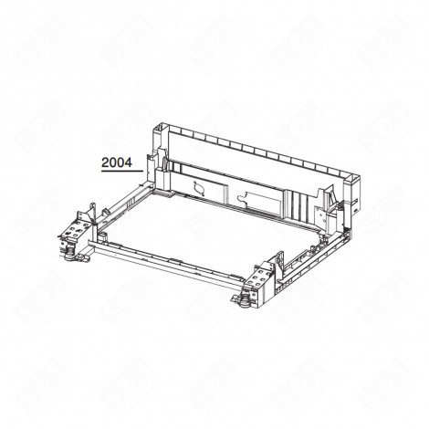 CHASSIS BASE DISHWASHER - 1783710600