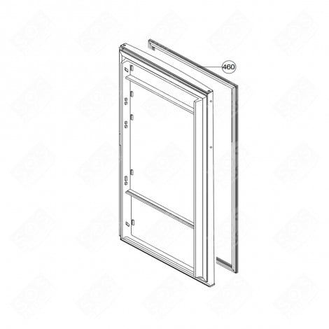 DOOR GASKET REFERENCE 460 (REFRIGERATOR PART) REFRIGERATOR, FREEZER - 42055099