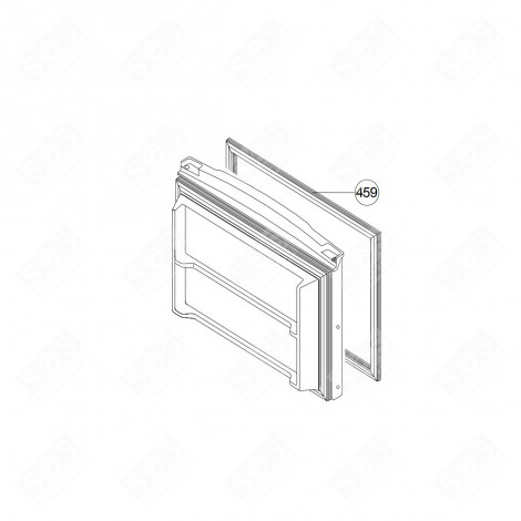 DOOR SEAL MARK 459 (FREEZER PART) REFRIGERATOR, FREEZER - 42055098