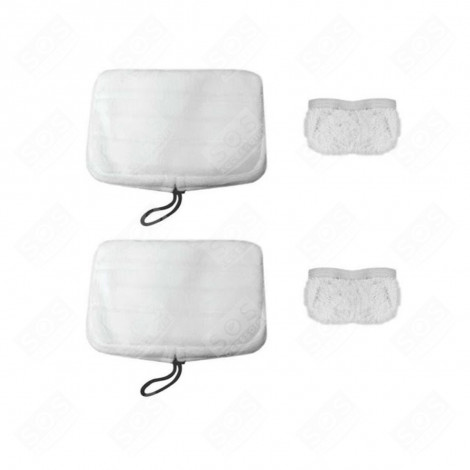 ORIGINAL KIT OF TWO CLOTHS AND TWO BONNETS STEAM CLEANER - PAEU0307