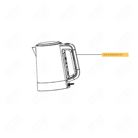 KETTLE KETTLE, WATER FILTER JUG - SS-9100043131, SS9100043131