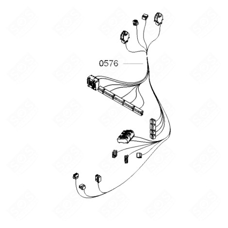 WIRING DISHWASHER - 00652584, 00657885