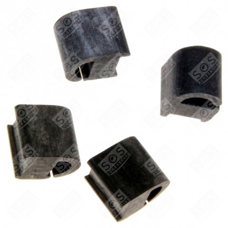 SET OF 4 GRILLE END CAPS (ORIGINAL) GAS / ELECTRIC OVENS - 00168433