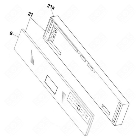 COMPLETE DASHBOARD DISHWASHER - 41902611