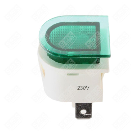 GREEN INDICATOR LIGHT REFRIGERATOR, FREEZER - 0074091277