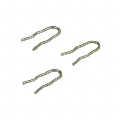 SET OF 3 PIPE CLIPS COFFEE MAKER, ESPRESSO - 6113210021, 6113213191