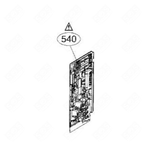 MOTHERBOARD TELEVISIONS / TVS - CRB32650201