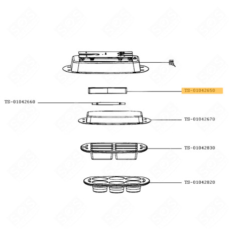 SEAL FOOD PROCESSOR - TS-01042651, TS-01042650