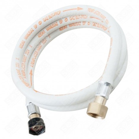 ORIGINAL BUTANE-PROPANE GAS HOSE 1.50M 10 YEARS WARRANTY ELECTRIC / GAS HOBS - 481981729052, TBC158