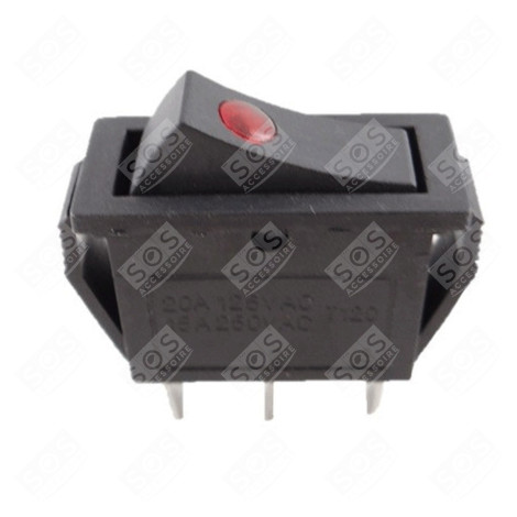 ILLUMINATED SWITCH 3 TERMINALS SMALL HOUSEHOLD APPLIANCE - F093