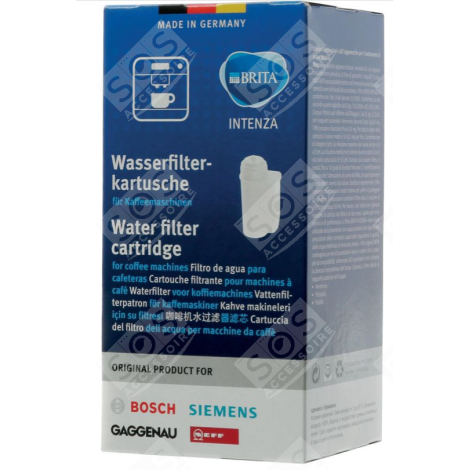 SET OF 6 ORIGINAL BRITA INTENZA WATER FILTER CARTRIDGES COFFEE MAKER, ESPRESSO - 00575491, 17000705