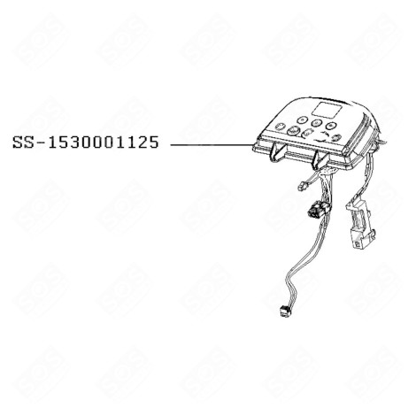 CIRCUIT BOARD ELECTRIC FRYERS - SS-1530001125, SS1530001125