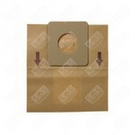 BOX OF 5 PAPER BAGS VACUUM CLEANER  - 09200155