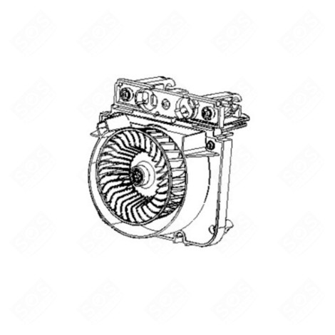 MOTOR ELECTRIC FRYERS - SS-1530001358, SS1530001358