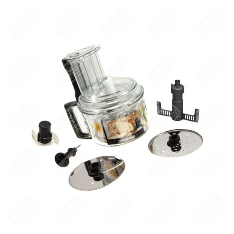 CUISINE SYSTEME 4000 GLASS-EFFECT WORKBOWL KIT FOOD PROCESSOR - 17104, 17601