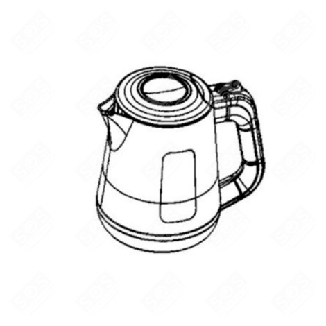 KETTLE KETTLE, WATER FILTER JUG - SS-7235005002, SS7235005002