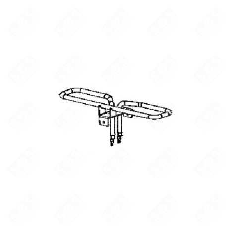 HEATING ELEMENT RACLETTE, GRILL, WOK - TS-01043680, TS01043680