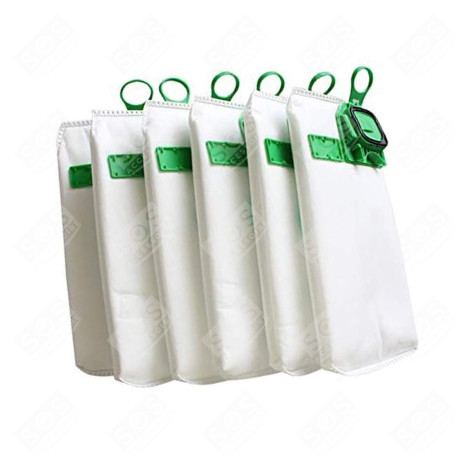 6-PACK ORIGINAL BAGS VACUUM CLEANER  - 3502