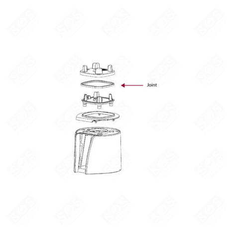 SEAL FOOD PROCESSOR - MS-650642, MS650642