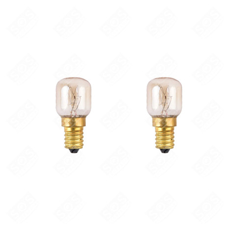 SET OF 2 OVEN LAMPS 15W SES E14 300°C GAS / ELECTRIC OVENS - 4050300065052