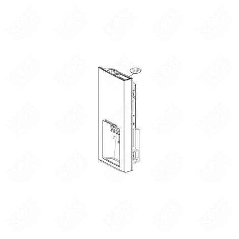 DOOR (LEFT REFRIGERATOR SECTION) REFRIGERATOR, FREEZER - ADD75796105