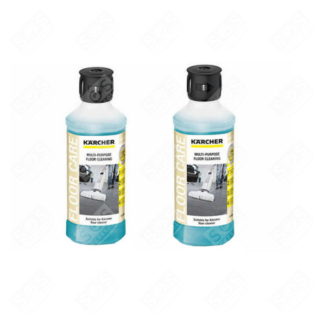 SET OF 2 ORIGINAL UNIVERSAL FLOOR CLEANERS 500ML STEAM CLEANER - 62959440, 6.295-944.0