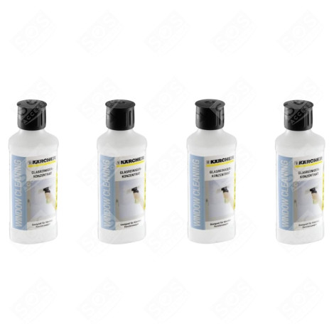 SET OF 4 ORIGINAL WINDOW CLEANERS 500 ML RM500 STEAM CLEANER - 62957720, 6.295-795.0