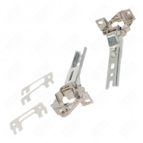 SET OF 2 HINGES REFRIGERATOR, FREEZER - 93X1336, 00268698